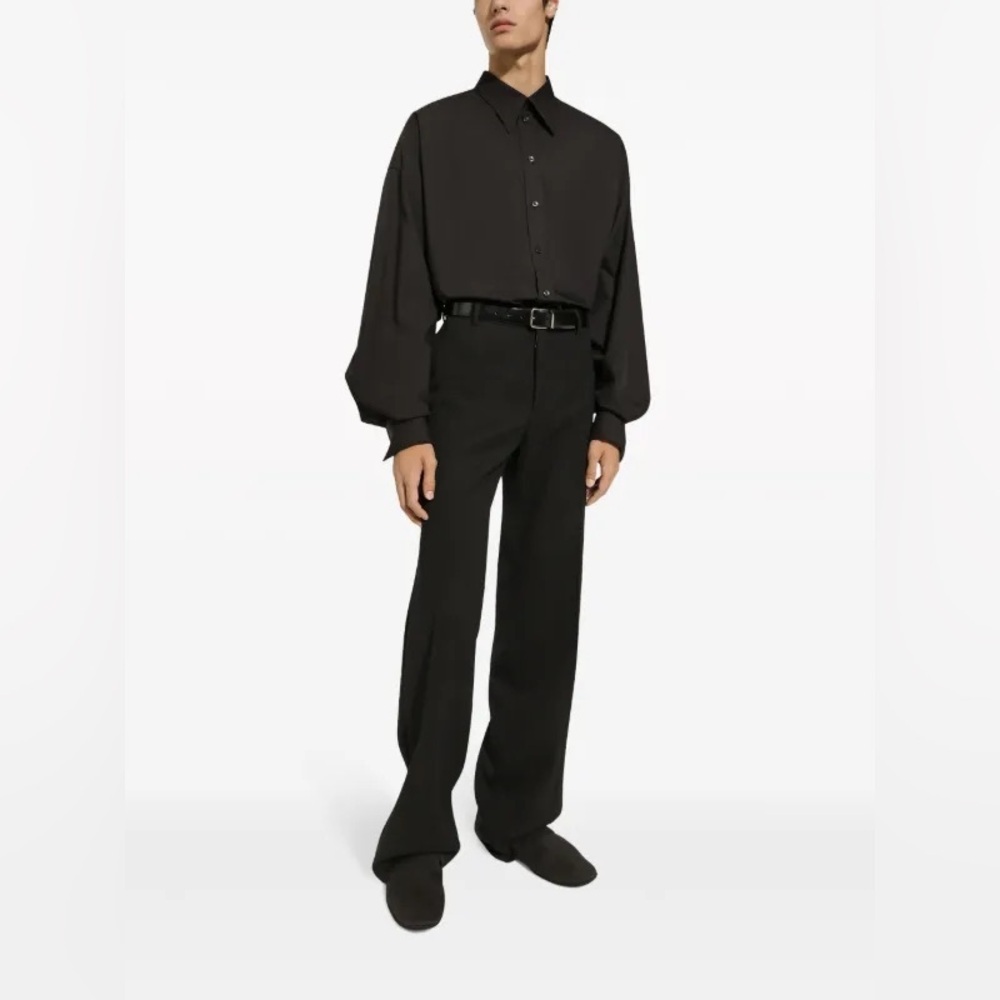 Dolce & Gabbana straight-leg wool trousers